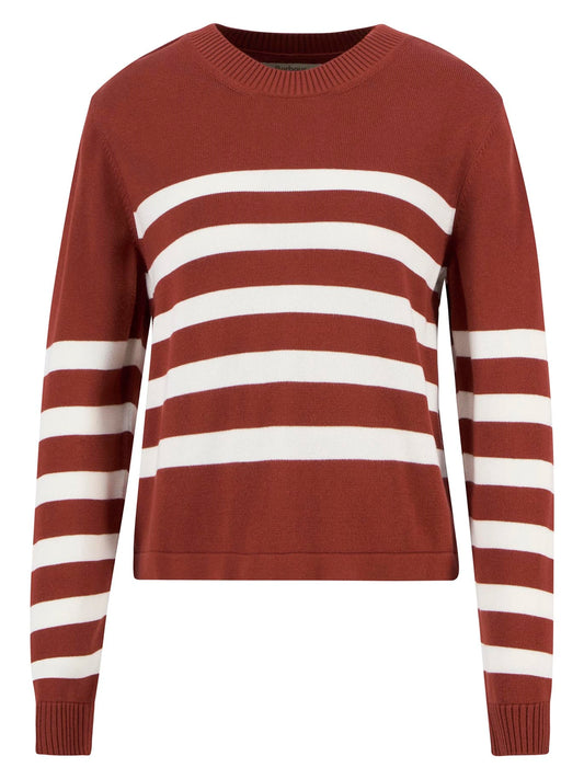 Demi Striped Crew Neck Jumper