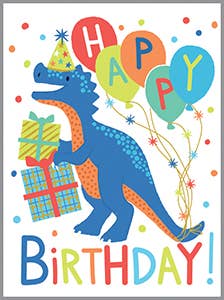 Gift Enclosures - Birthday Dino