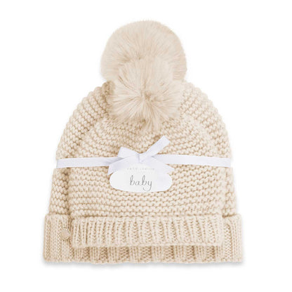Mommy and Baby Bobble Hat Set
