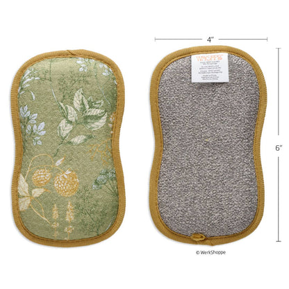 Kitchen Herbs Scrubbies, Set of 4