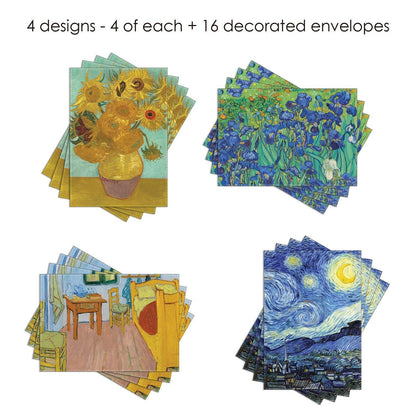 Notecards - van Gogh Favorites - Box of 16 Cards & Envelopes