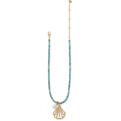 Calypso Shell Heishi Necklace