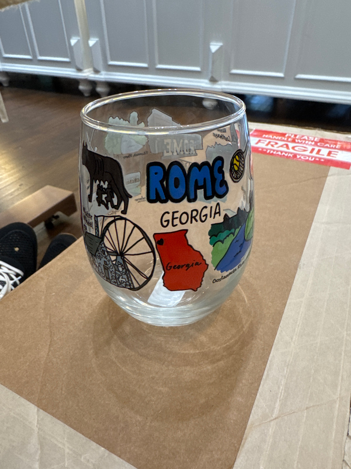 Rome Stemless Wine Glass