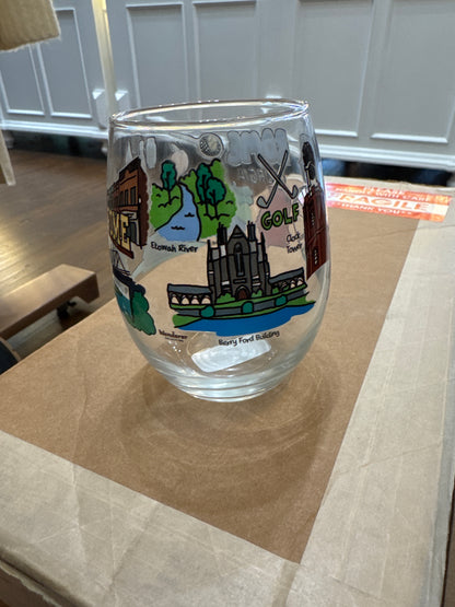 Rome Stemless Wine Glass