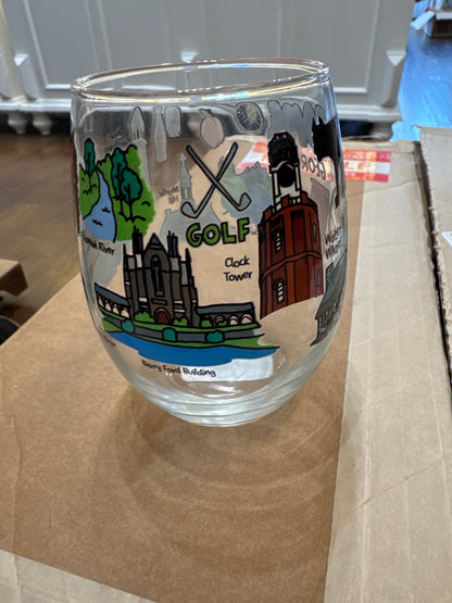 Rome Stemless Wine Glass