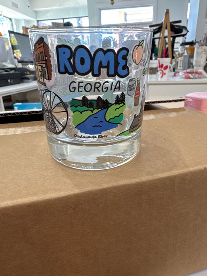 Rome Whiskey Glass