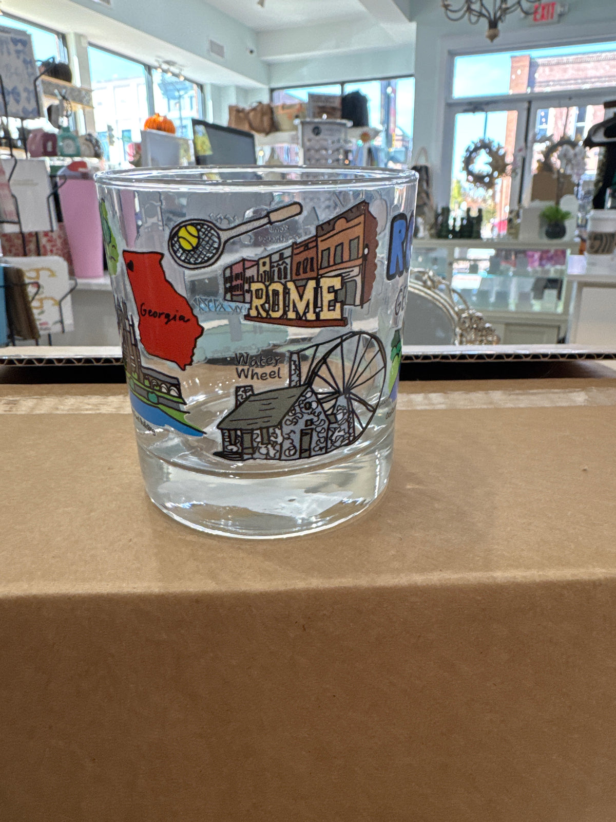 Rome Whiskey Glass