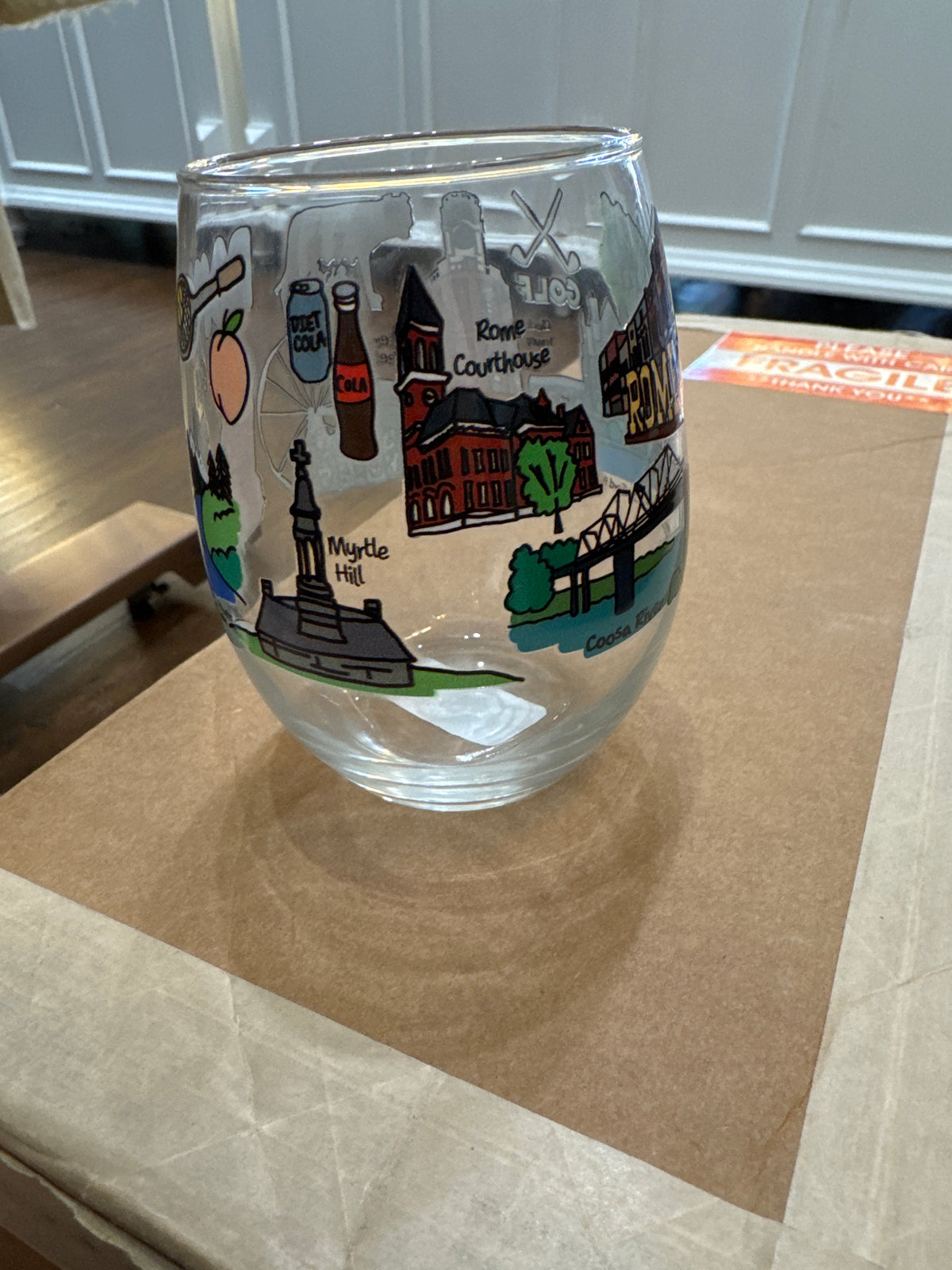 Rome Stemless Wine Glass