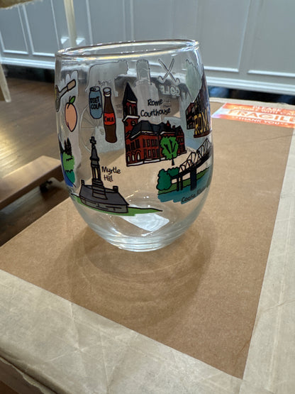 Rome Stemless Wine Glass