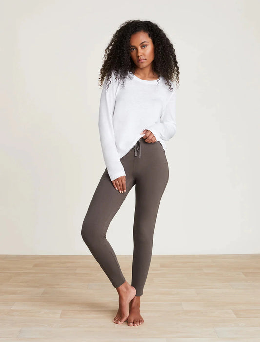 Malibu Collection Women's Skinny Stretch Pant- Carbon