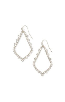 Sophee Drop Open Frame Earrings