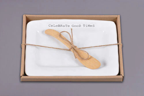 Celebrate Good Times Platter with Spreader