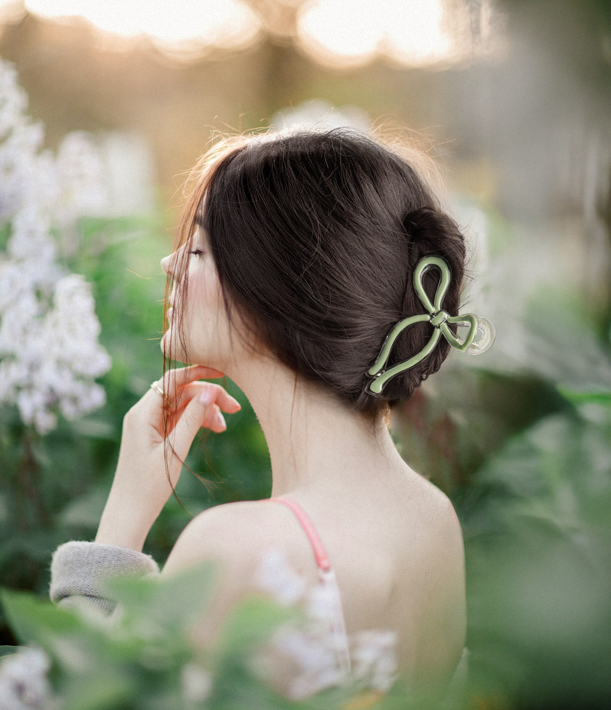 Crush Very Demure Bow Hair Clip
