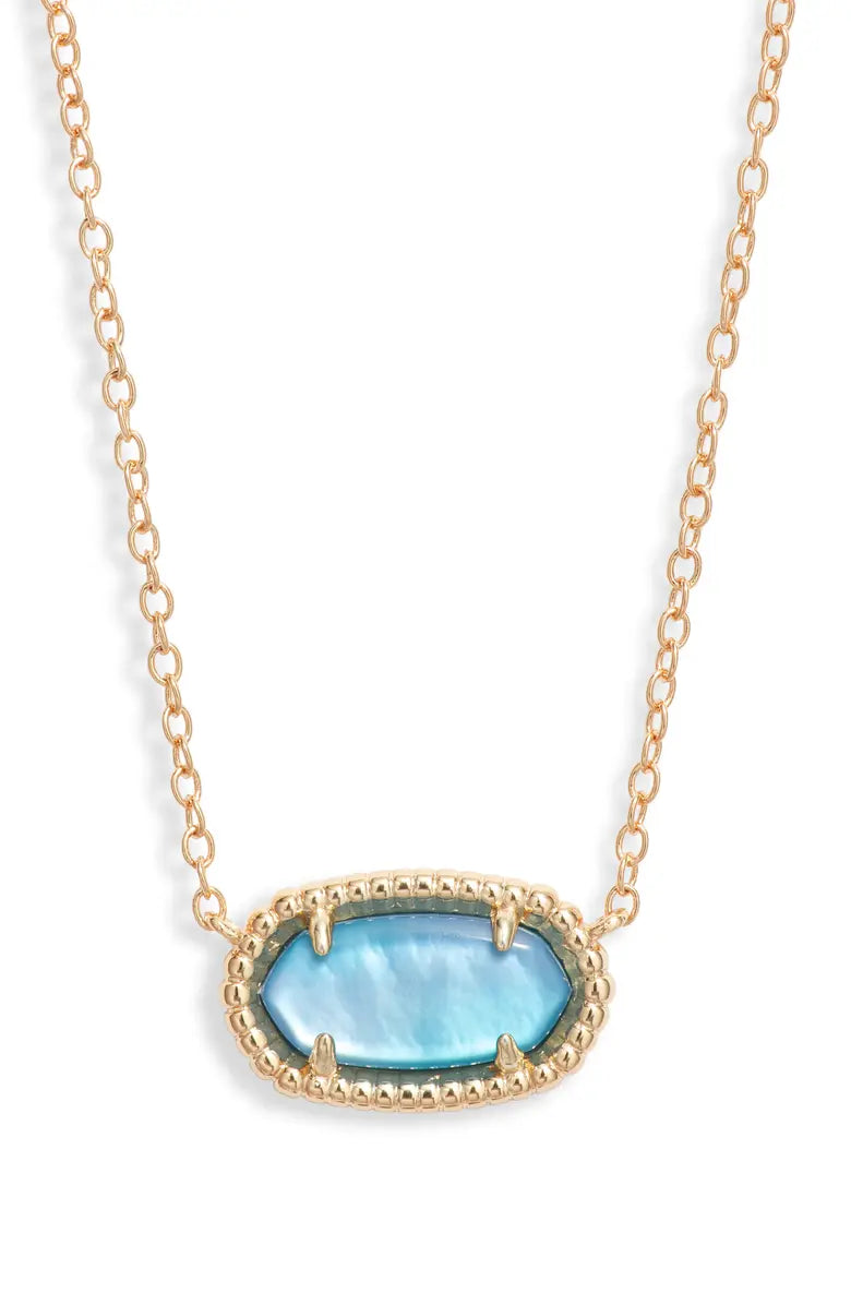 Elisa Ridge Framed Necklace