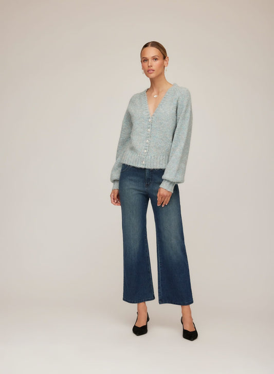 Cropped Wide-Leg Jeans
