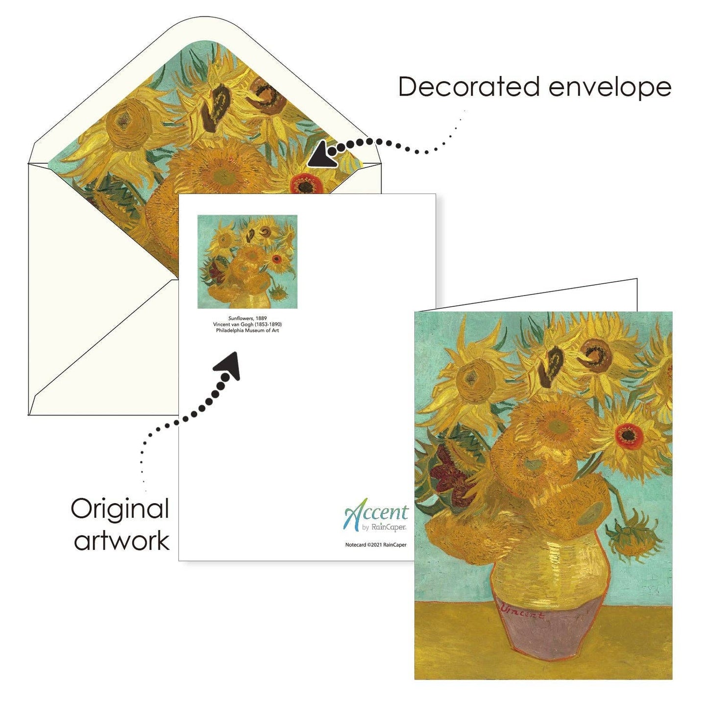 Notecards - van Gogh Favorites - Box of 16 Cards & Envelopes