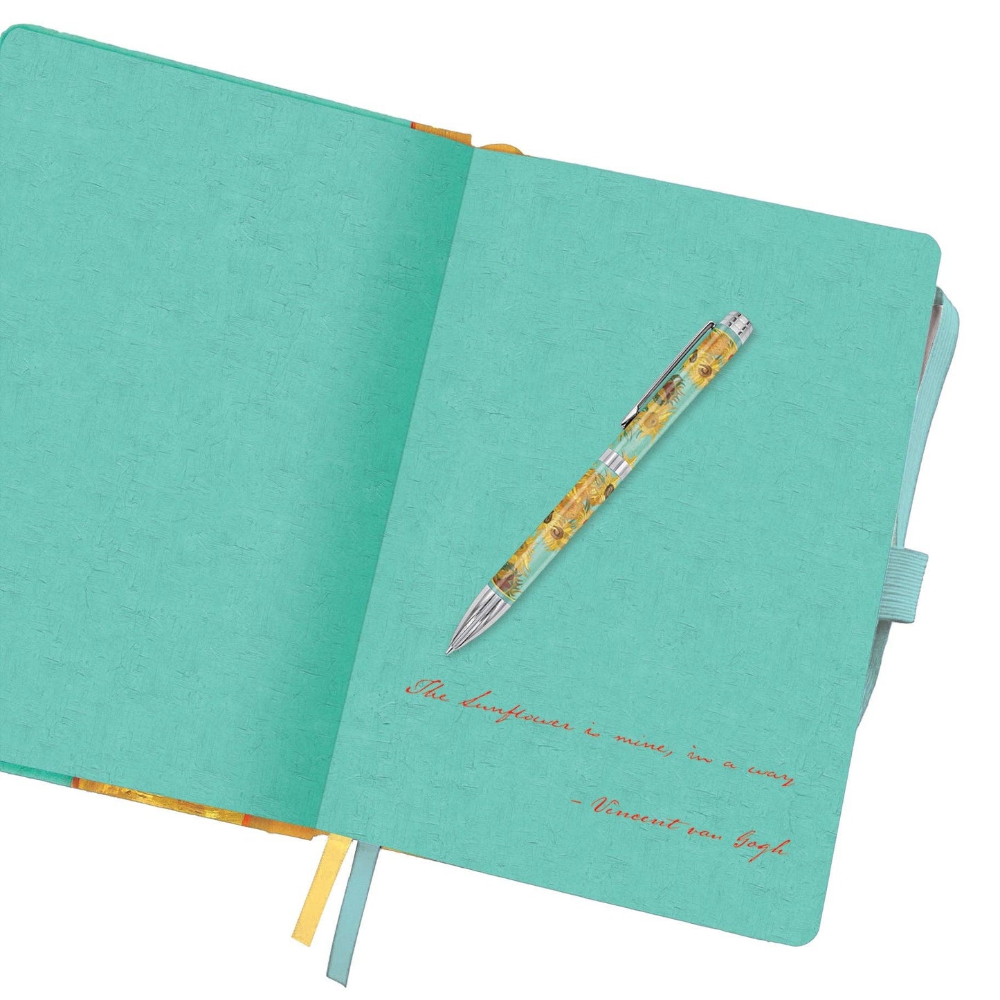 Van Gogh Sunflowers Fine Art Ballpoint Pen - Gift Boxed