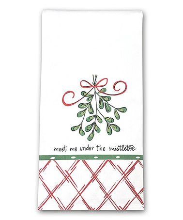 Meet Under Mistletoe Towel