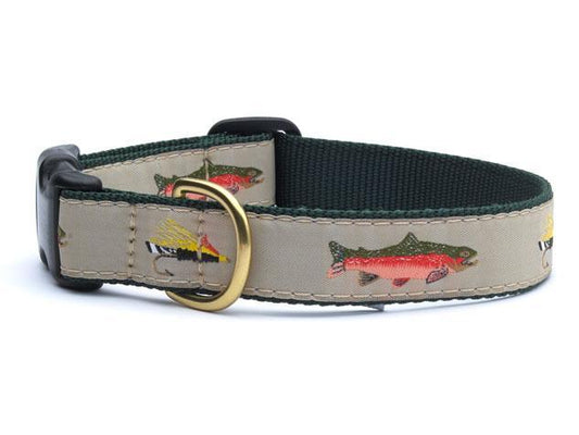 Fly Fishing Dog Collar S