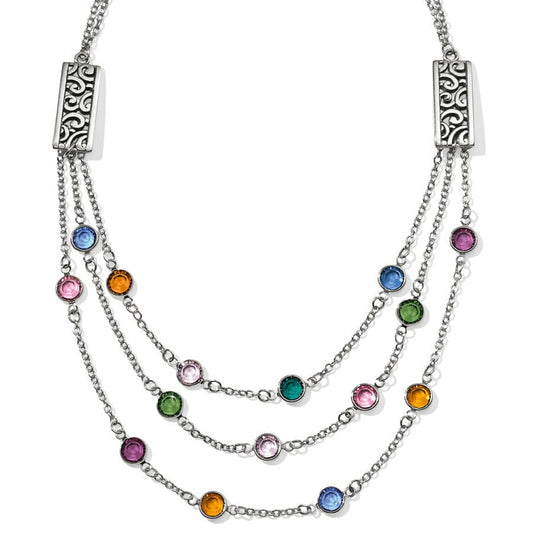 Elora Gems Multi Layer Necklace