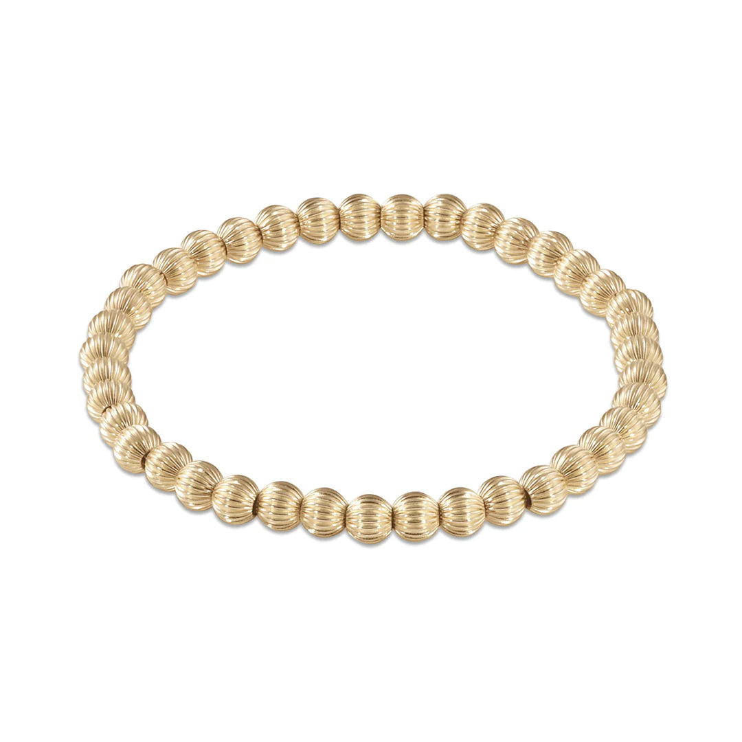 Dignity Gold Bead Bracelet