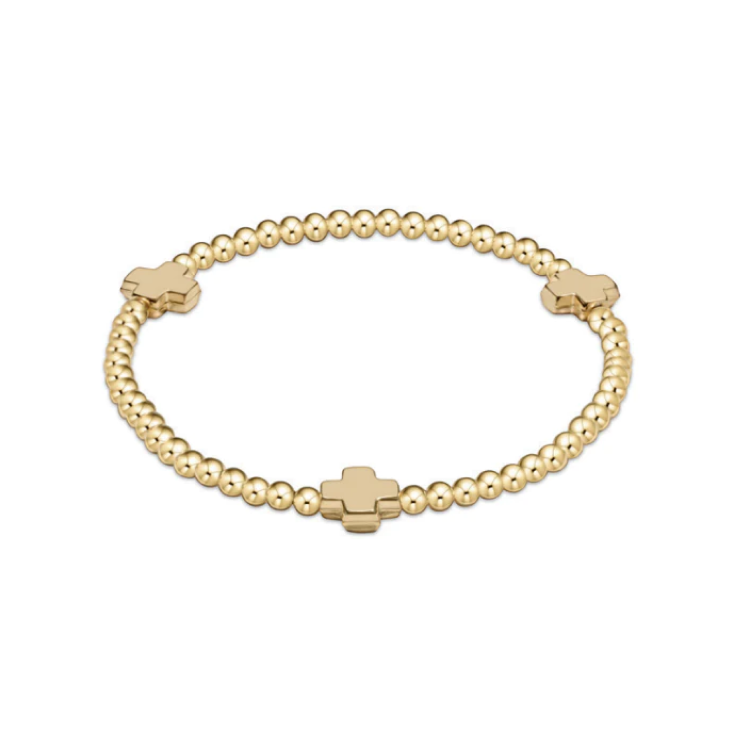 Signature Cross Pattern Bracelet EXTENDS