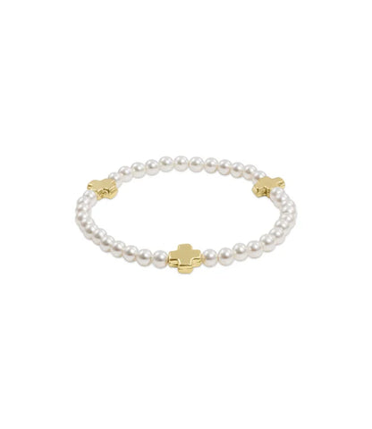 Signature Cross Pattern Bracelet EXTENDS