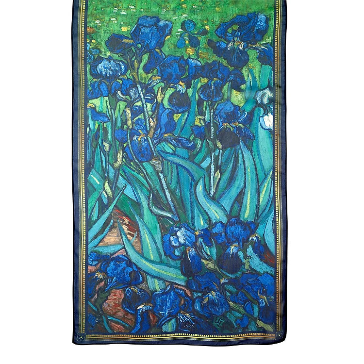 Van Gogh Irises Scarf