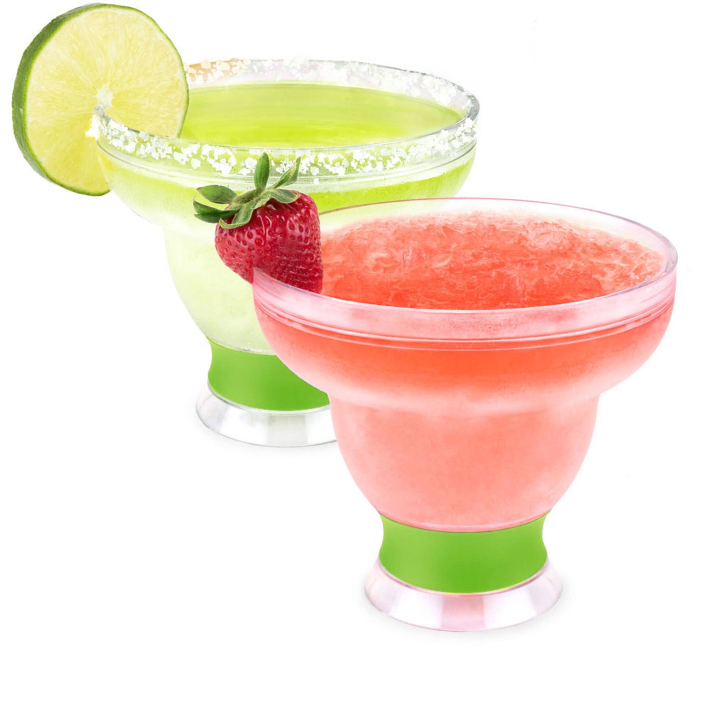 Margarita FREEZE™ Insulated Cooling Cups in Green Set of 2