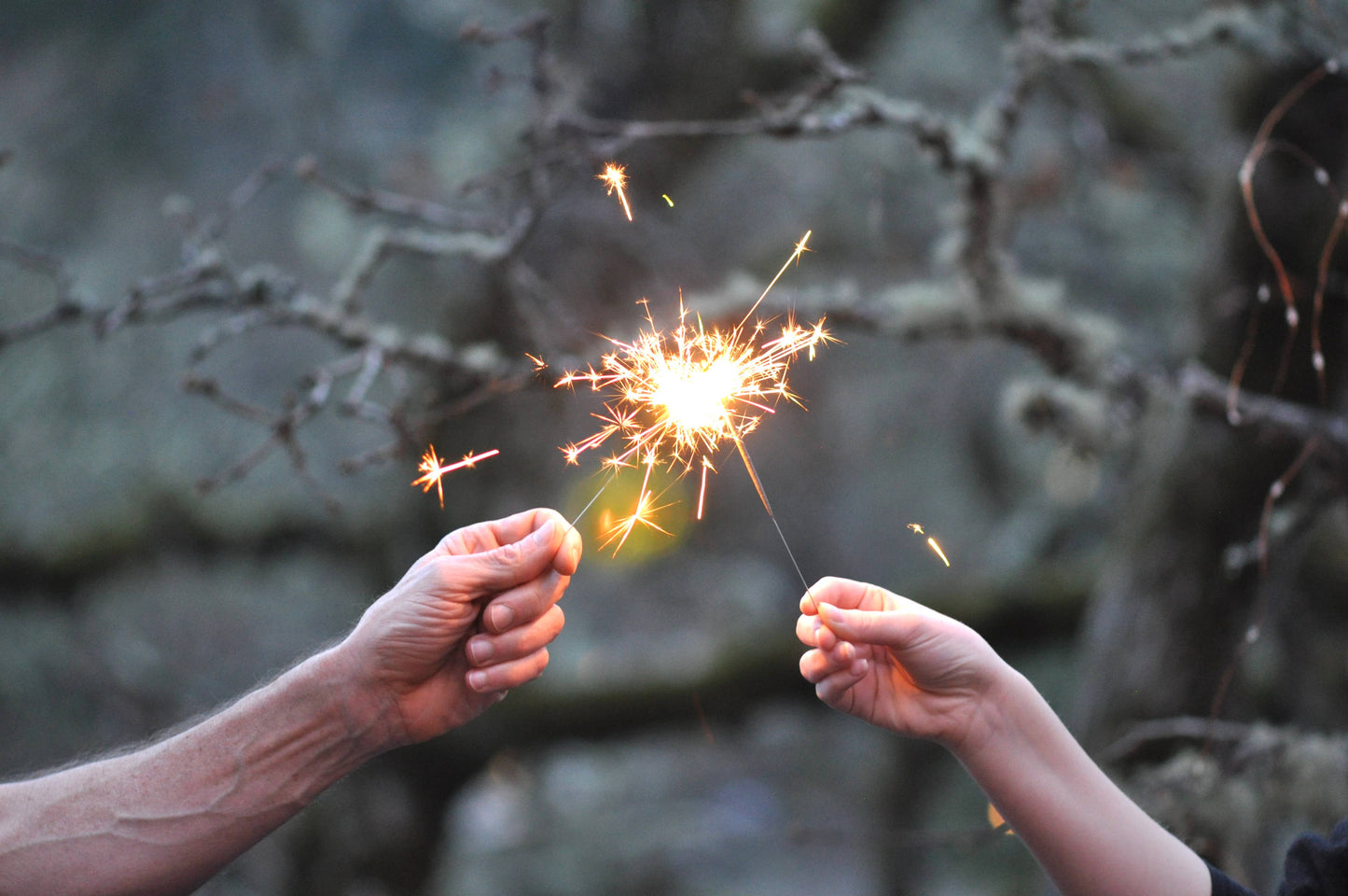 Mini 4" Sparklers - 4th of July - Tube of 12