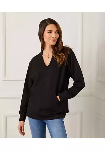 V-Neck Sweatshirt