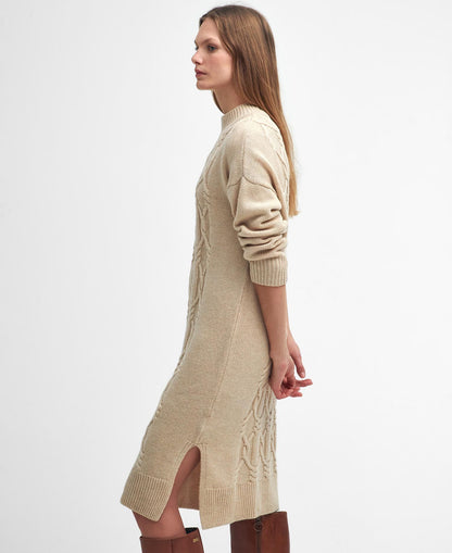 Elisha Cable-Knit Midi Dress