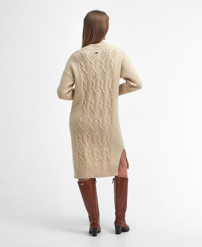 Elisha Cable-Knit Midi Dress