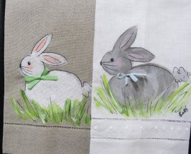 Bunny Tea towels