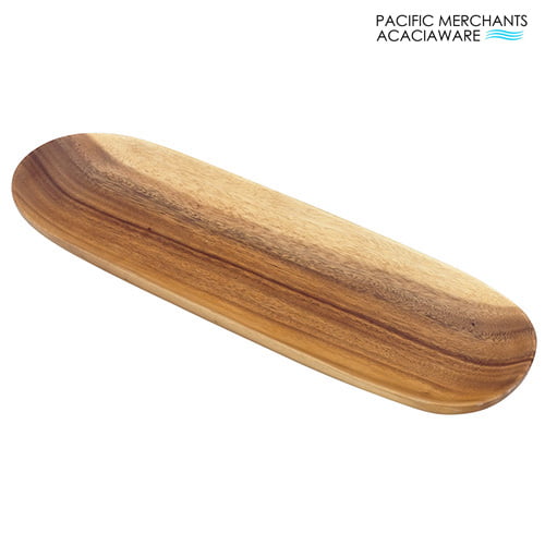 Acacia Wood Baguette Serving Tray