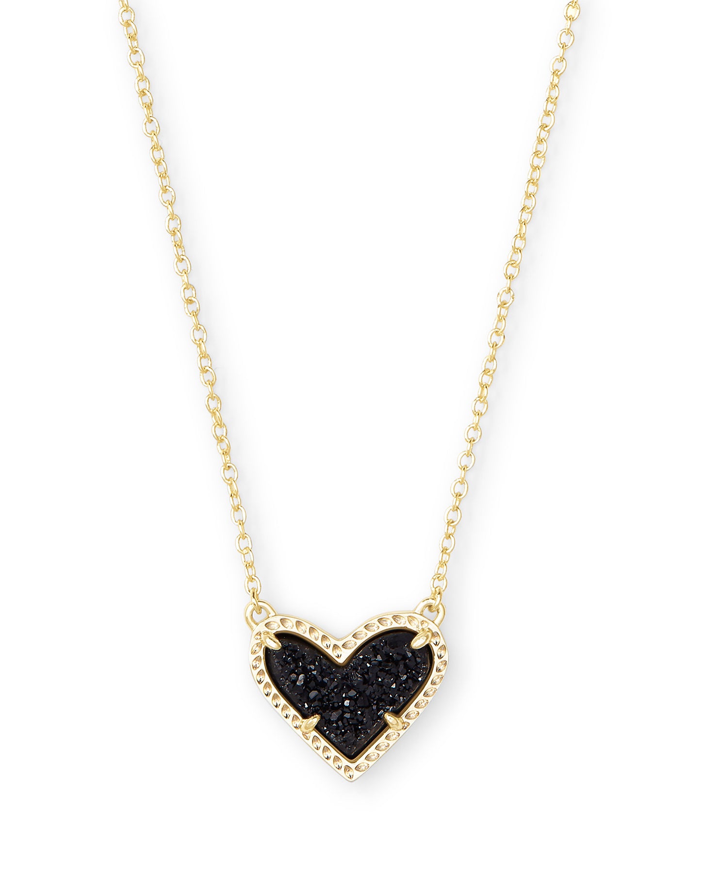 Ari Heart Gold Pendant Necklace