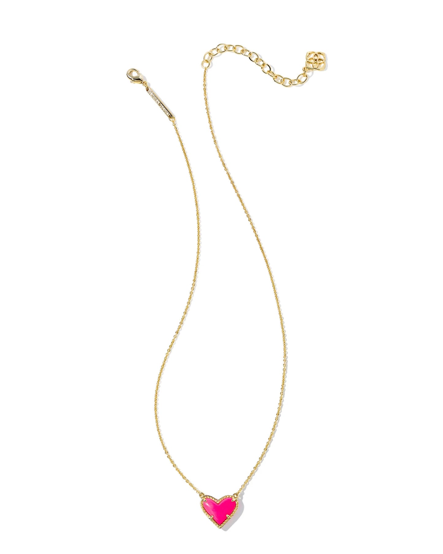 Ari Heart Gold Pendant Necklace