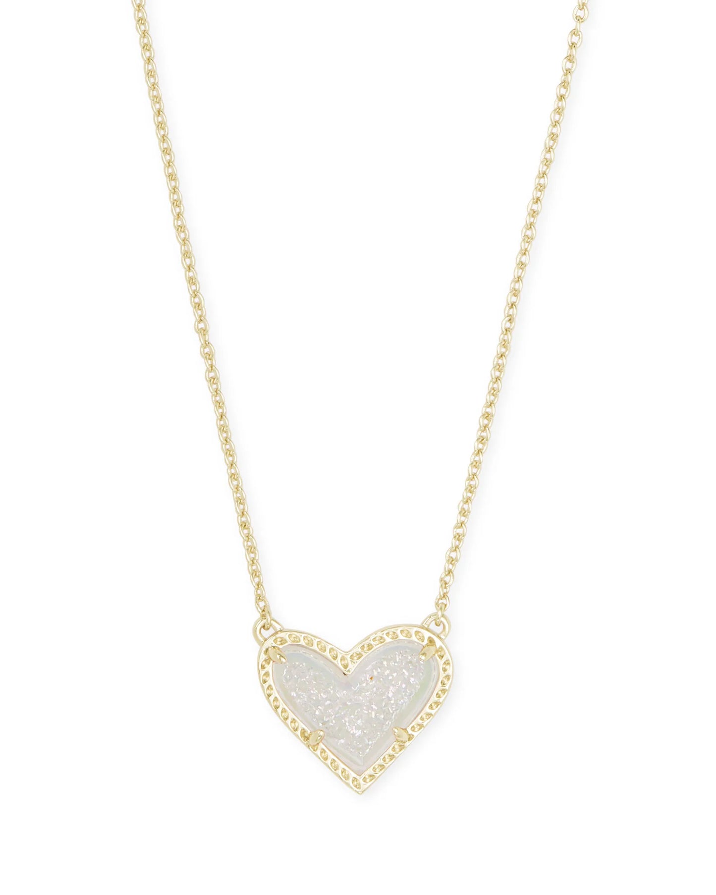 Ari Heart Gold Pendant Necklace