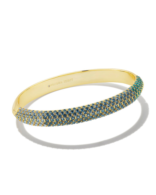 Mikki Pave Gold Bangel Bracelet