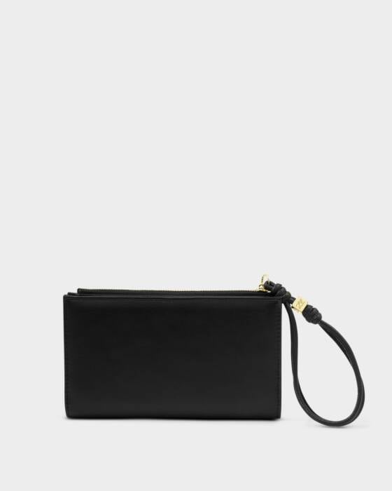 Arden Large Braided Wristlet Purse