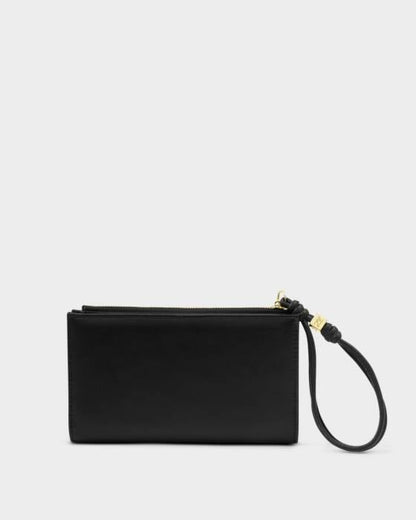Arden Large Braided Wristlet Purse