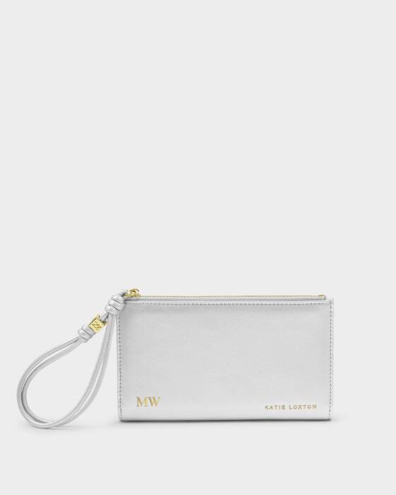 Arden Large Braided Wristlet Purse