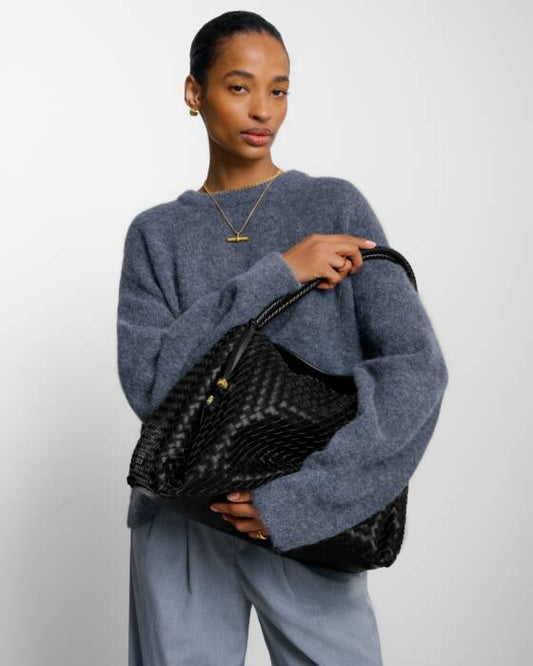 Nova Hand Woven Large Shoulder Bag