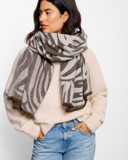 Printed Blanket Scarf