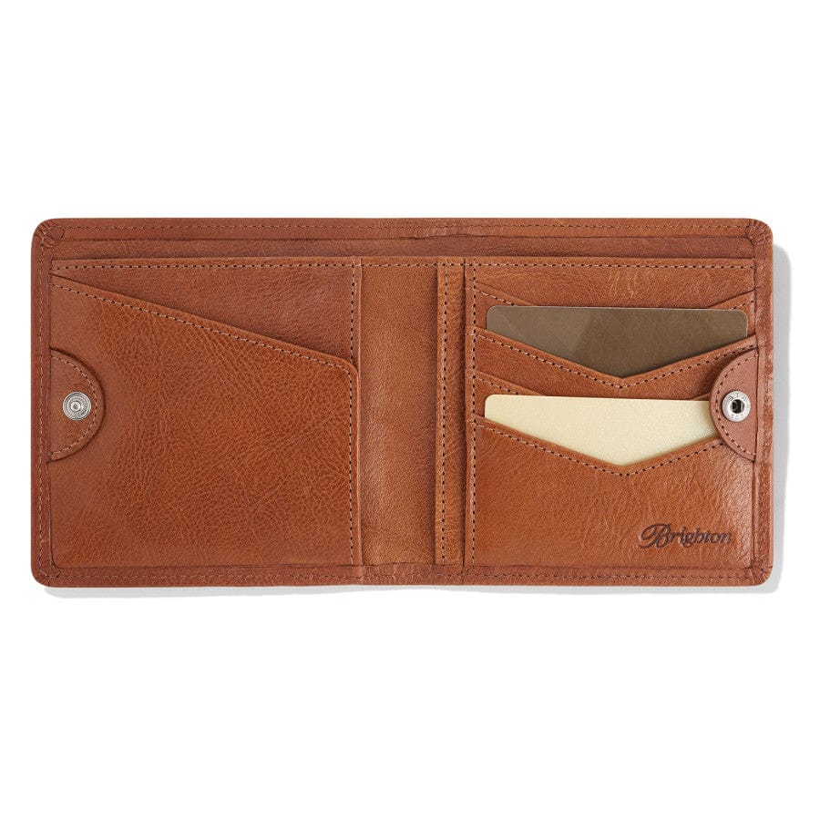 La Volta Medium Folio Wallet- Cognac