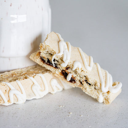 Limoncello Cherry Biscotti with White Chocolate