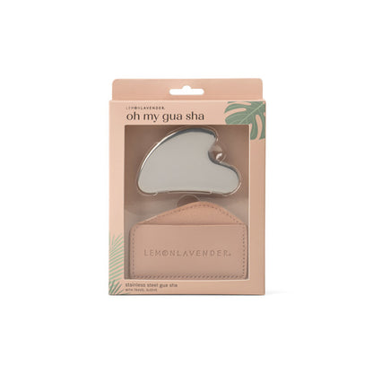 Lemon Lavender Oh My Gua Sha Stainless Steel Gua Sha