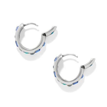 Love Messages B Radiant Hoop Earrings