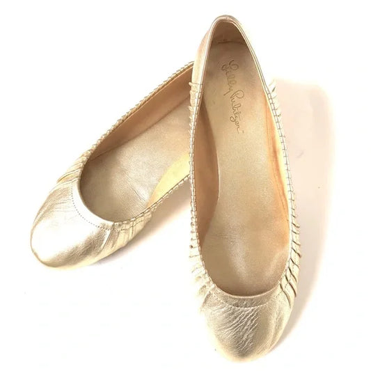 Kristi Ballet Flat - Metallic Gold