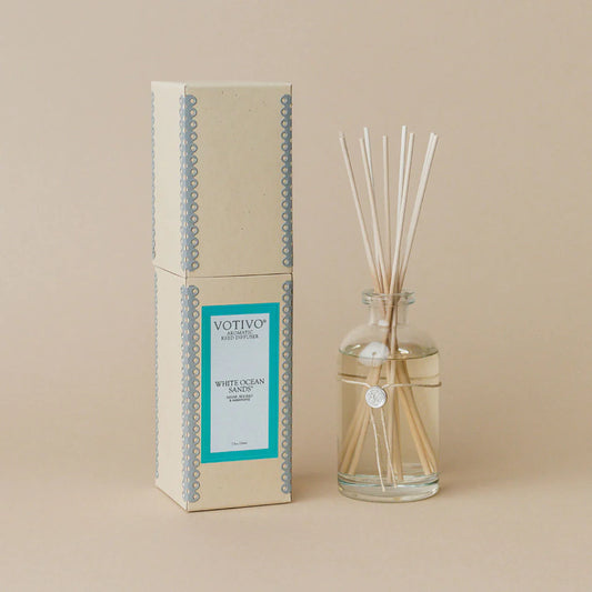 Votivo Reed Diffuser- White Ocean